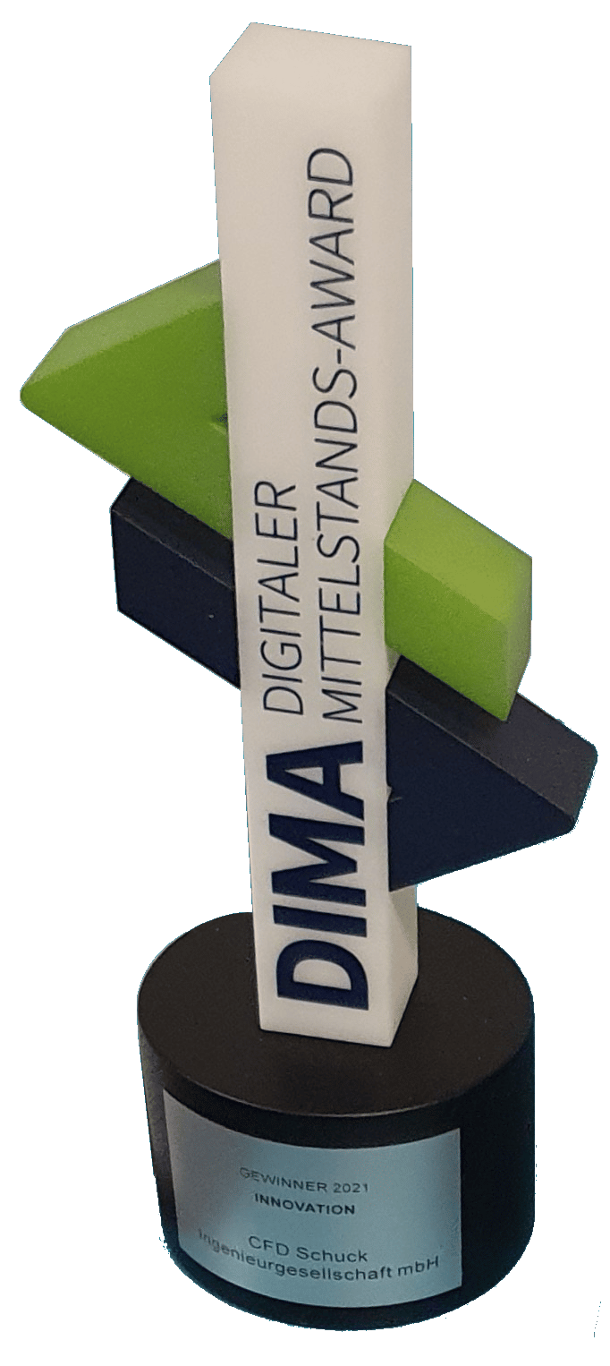 DIMA 2021: CFD Schuck gewinnt in Kategorie Innovation